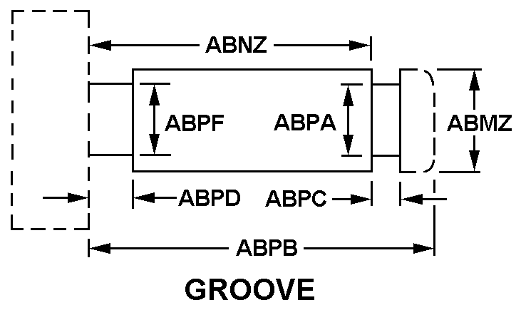 GROOVE style nsn 5315-00-007-5871