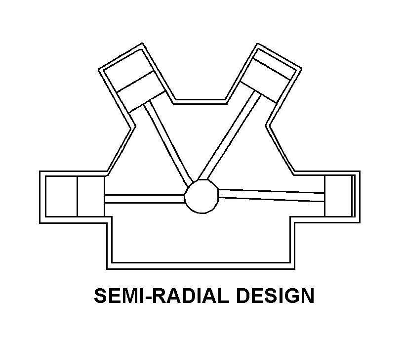 SEMI-RADIAL DESIGN style nsn 4310-01-037-2441
