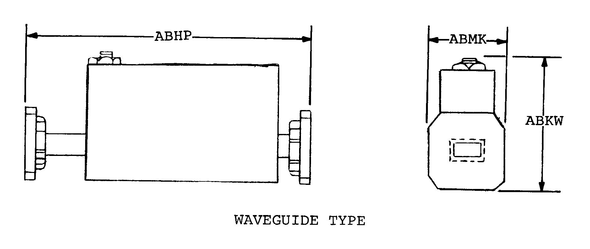 WAVEGUIDE TYPE style nsn 5985-00-544-8599