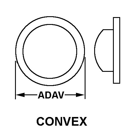 CONVEX style nsn 6210-01-026-1991