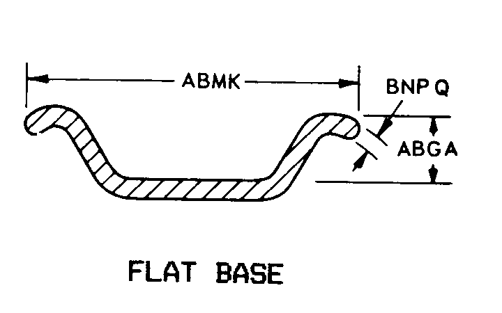 FLAT BASE style nsn 2530-01-570-6352