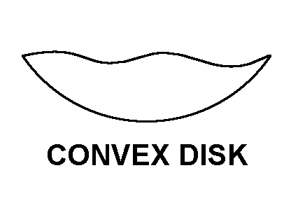 CONVEX DISK style nsn 6210-00-951-2903