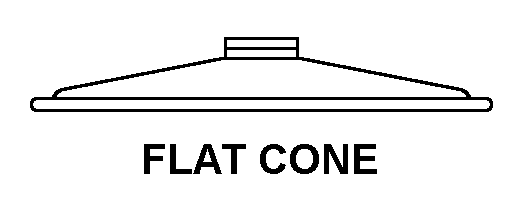 FLAT CONE style nsn 6260-01-603-6945