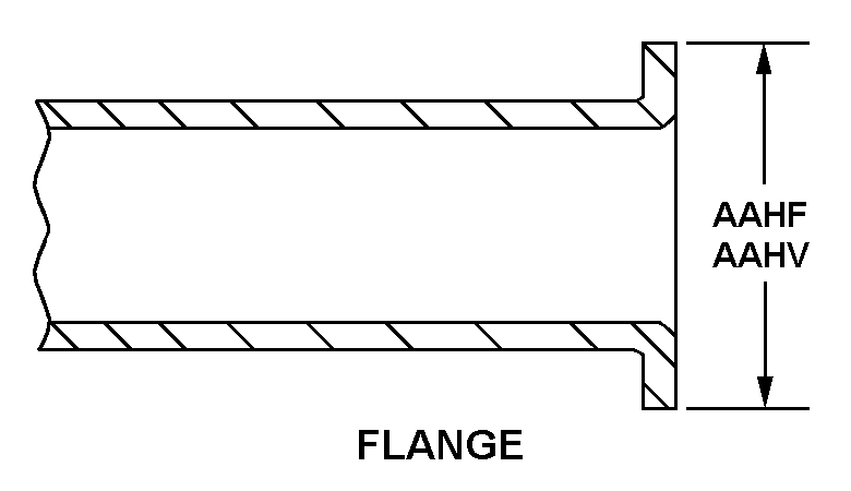 FLANGE style nsn 4710-00-135-0934