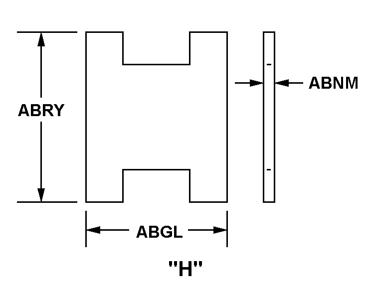 H style nsn 9905-01-048-4443