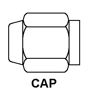 CAP style nsn 4730-00-595-1280