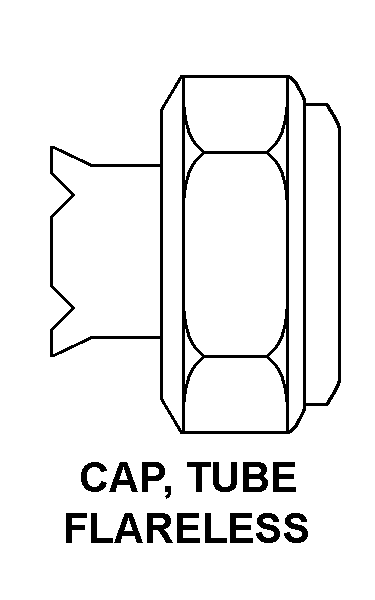 CAP, TUBE, FLARELESS style nsn 4730-01-473-2683