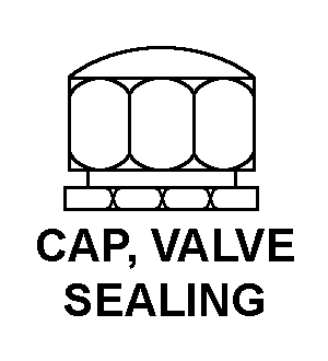 CAP, VALVE SEALING style nsn 2640-01-416-7156