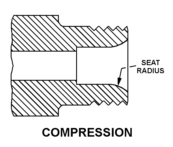 COMPRESSION style nsn 4730-01-431-7514