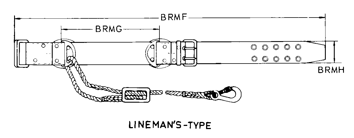 LINEMANS-TYPE style nsn 4240-01-005-3543