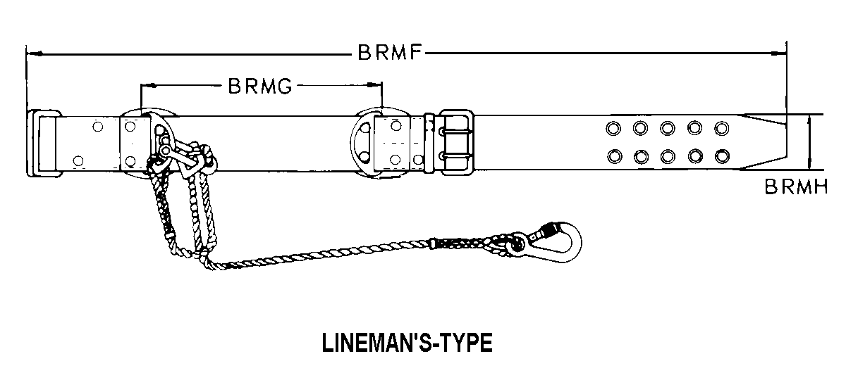 LINEMANS-TYPE style nsn 4240-01-005-3543