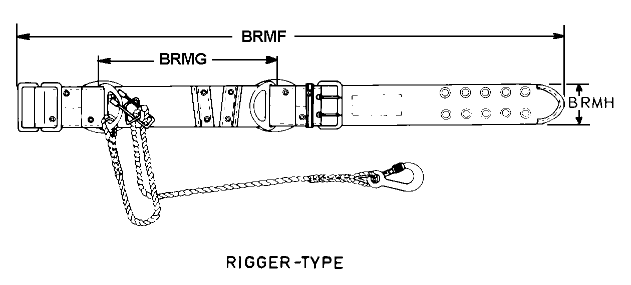 RIGGER-TYPE style nsn 4240-01-509-6086