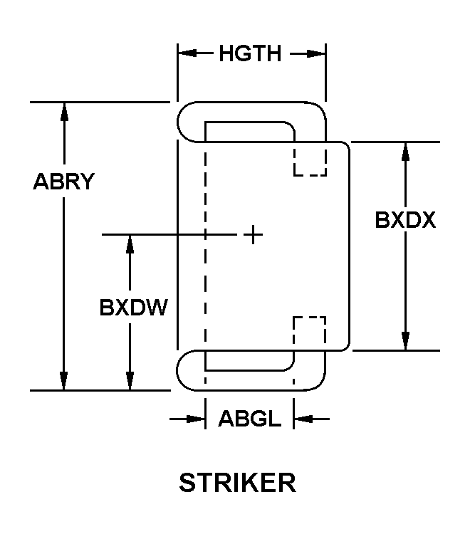 STRIKER style nsn 2540-01-135-4609