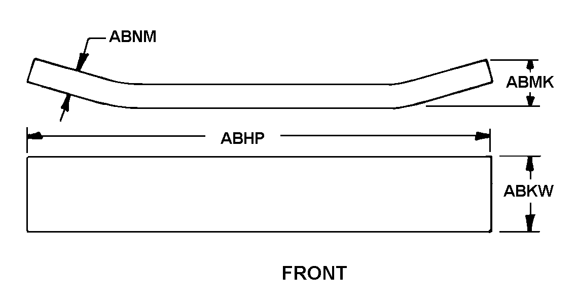 FRONT style nsn 2541-01-556-6298