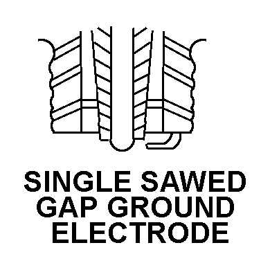 SINGLE SAWED GAP GROUND style nsn 2920-00-900-2921