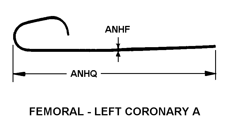 FEMORAL-LEFT CORONARY A style nsn 6515-01-537-5604