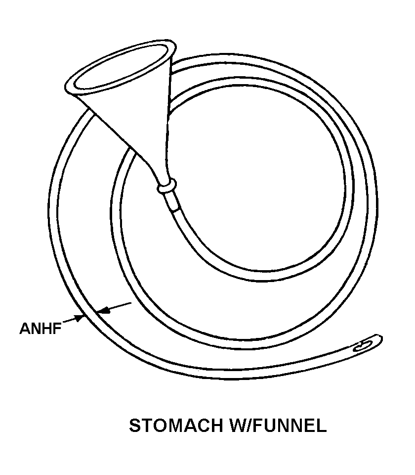STOMACH W/ FUNNEL style nsn 6515-00-579-9297
