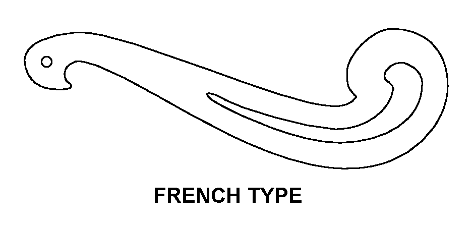 FRENCH TYPE style nsn 6675-00-236-0005