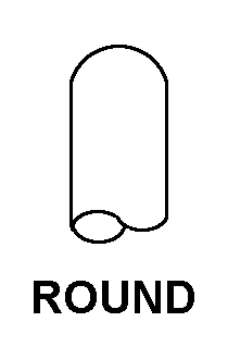 ROUND style nsn 3439-01-293-7757