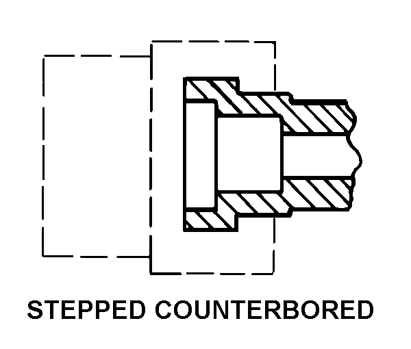 STEPPED COUNTERBORED style nsn 4933-00-449-7092