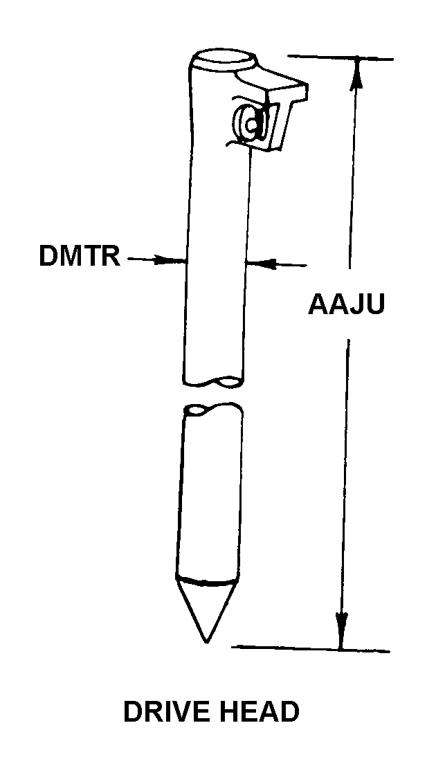 DRIVE HEAD style nsn 5975-01-420-8384