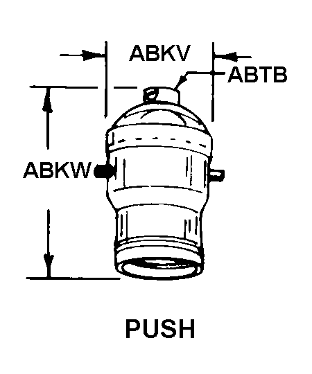 PUSH style nsn 6250-00-635-3346