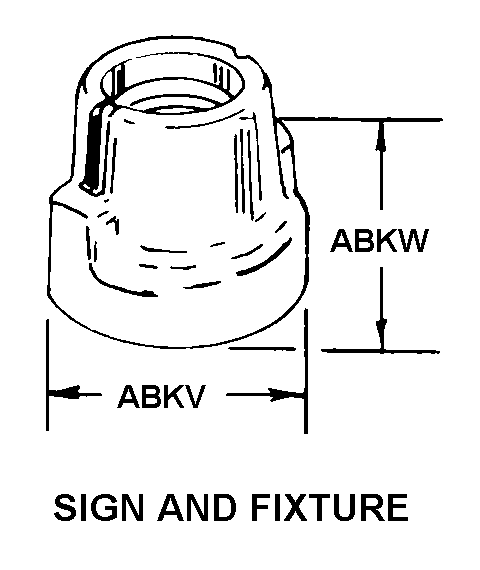 SIGN AND FIXTURE style nsn 6250-00-228-0399