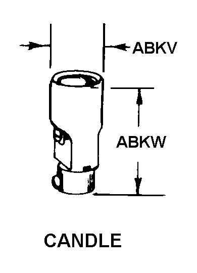 CANDLE style nsn 6250-01-152-6242