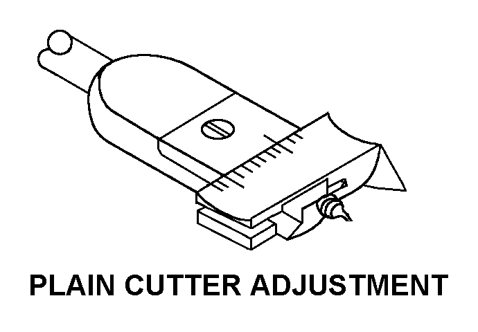 PLAIN CUTTER ADJUSTMENT style nsn 5133-00-289-0530