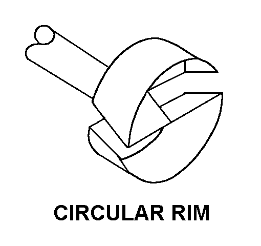 CIRCULAR RIM style nsn 5133-00-142-4972