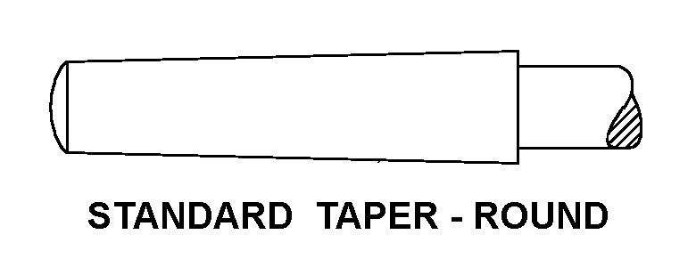 STANDARD TAPER-ROUND style nsn 5133-00-243-2304