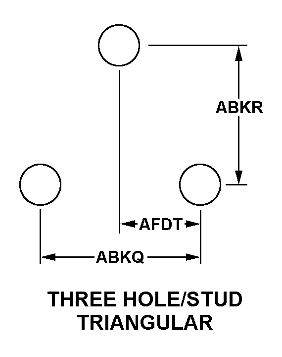 THREE HOLE/STUD style nsn 6610-01-538-8075