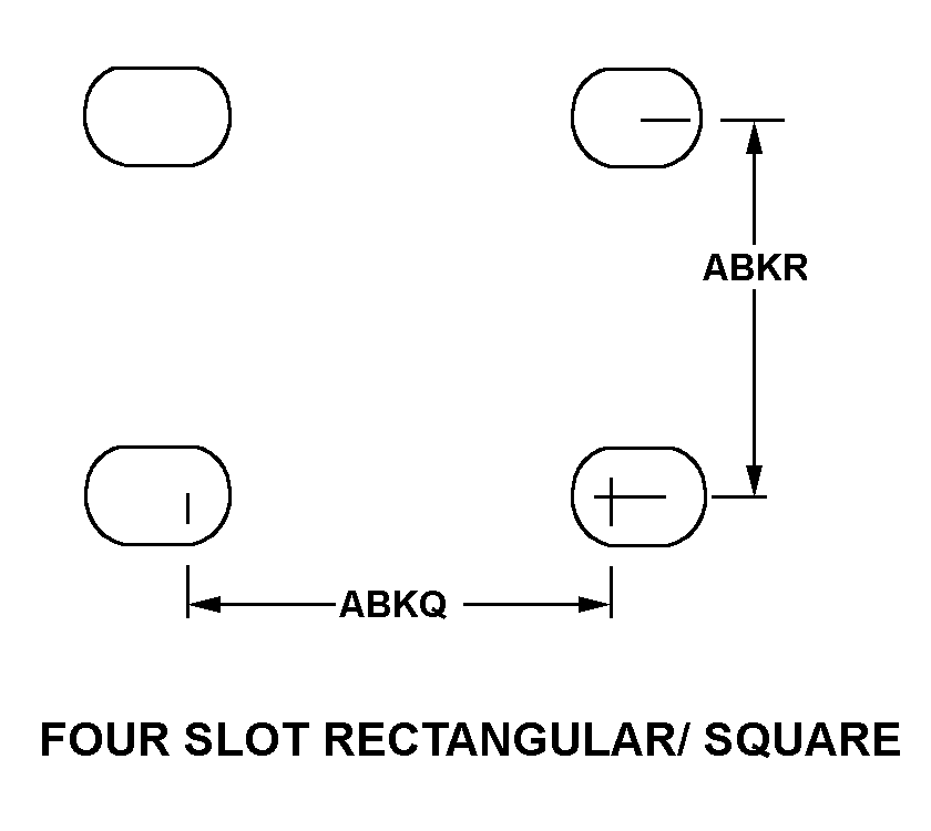 FOUR SLOT RECTANGULAR/SQUARE style nsn 6680-01-576-8497