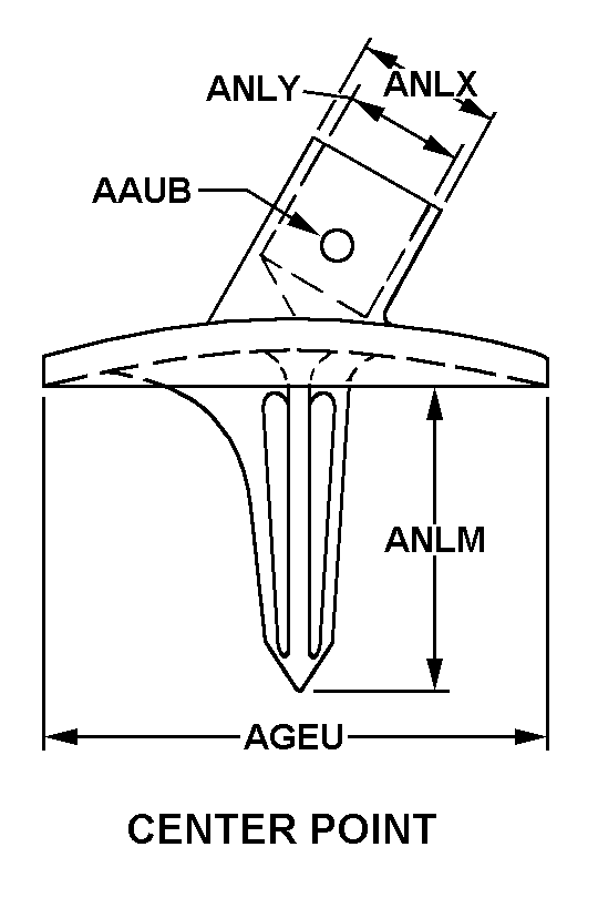 CENTER POINT style nsn 1015-00-550-3701