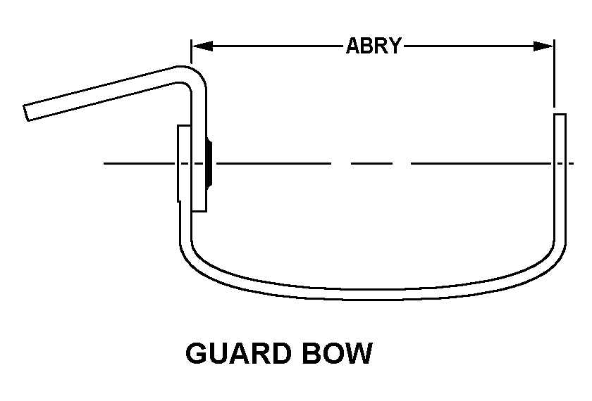 GUARD BOW style nsn 1010-00-704-6639