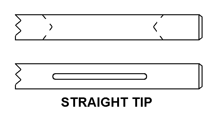 STRAIGHT TIP style nsn 1005-00-556-4102