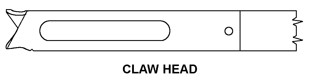 CLAW HEAD style nsn 1010-00-616-3574