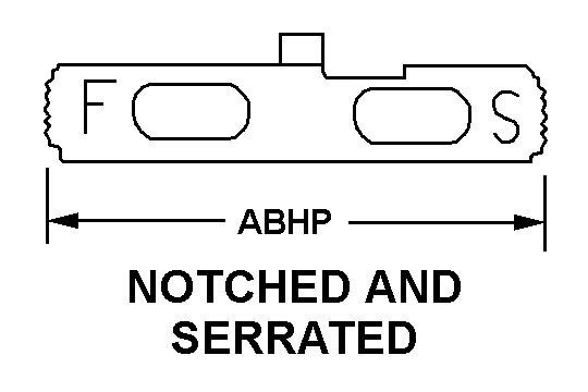 NOTCHED AND SERRATED style nsn 1005-00-614-7511