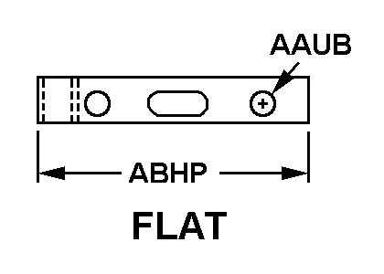 FLAT style nsn 1005-00-726-6448