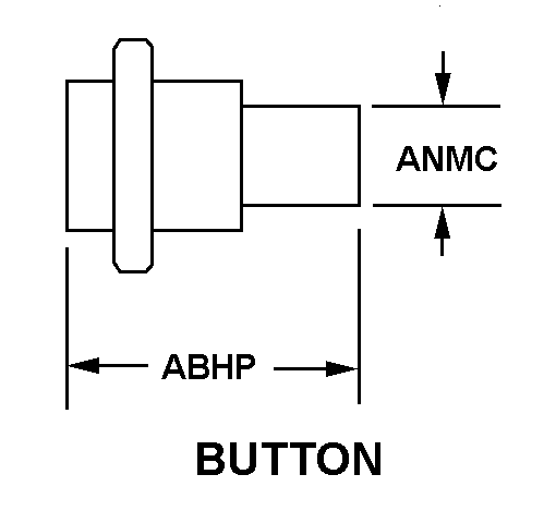 BUTTON style nsn 1005-00-726-6446