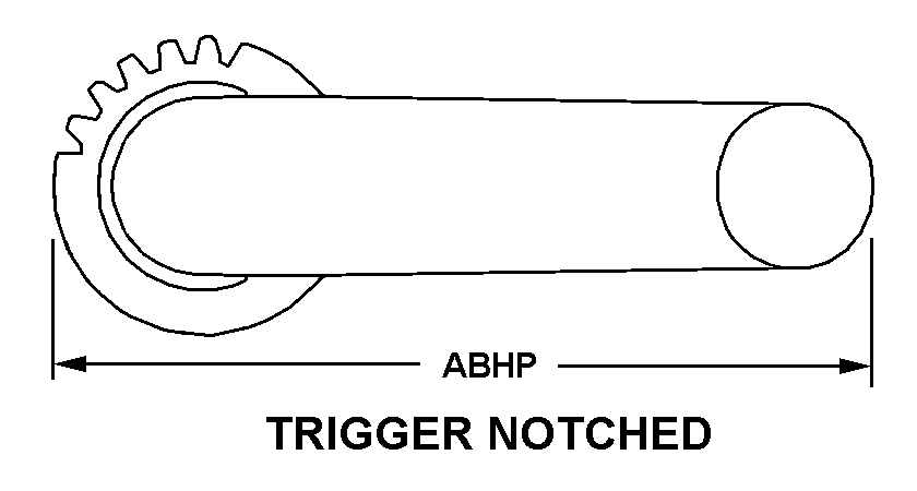 TRIGGER NOTCHED style nsn 1005-00-566-3819