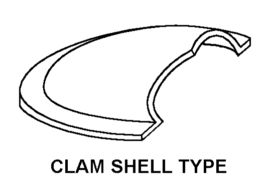CLAM SHELL TYPE style nsn 2040-01-222-3427