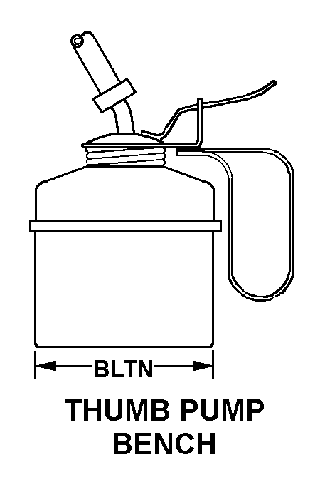 THUMB PUMP BENCH style nsn 4930-01-263-9734