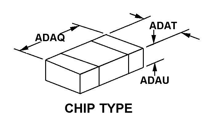 CHIP TYPE style nsn 5910-01-221-8087