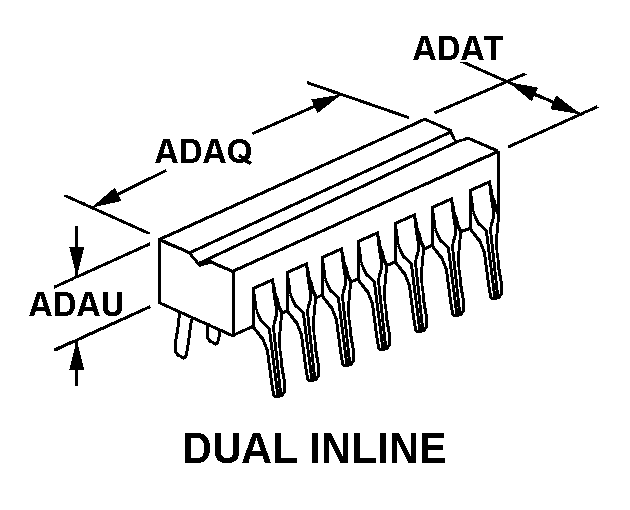 DUAL INLINE style nsn 5910-01-232-4665