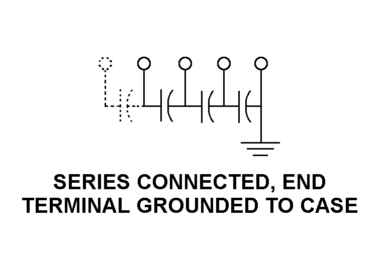 SERIES CONNECTED, END TERMINAL GROUNDED TO CASE style nsn 5910-00-110-7672