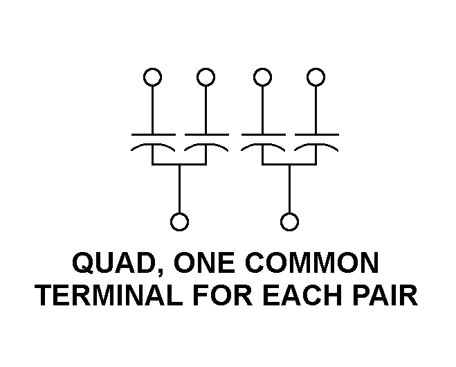 QUAD, ONE COMMON TERMINAL FOR EACH PAIR style nsn 5910-01-461-9033