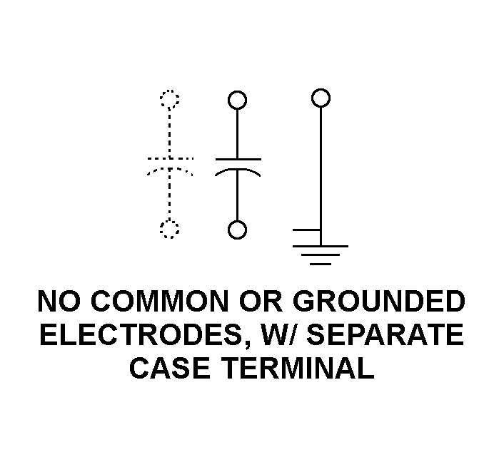 NO COMMON OR GROUNDED ELECTRODES, W/SEPARATE CASE TERMINAL style nsn 5910-01-440-1333