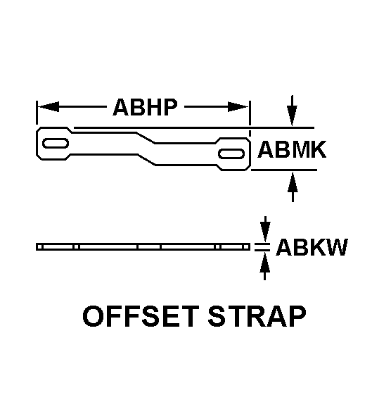 OFFSET STRAP style nsn 5935-01-413-2403