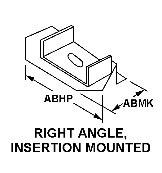 RIGHT ANGLE, INSERTION MOUNTED style nsn 5935-00-932-4560